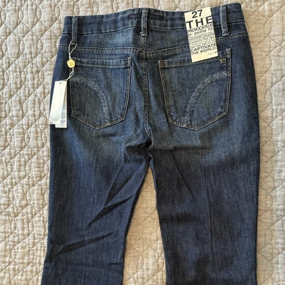NWT designer brand jeans, 27, blue - Picture 2 of 16